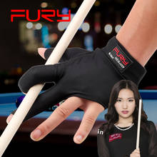 Guantes de billar FURY originales, azul/negro, izquierda/derecha, antideslizantes, tela de licra, para piscina, accesorios de billar 2024 - compra barato