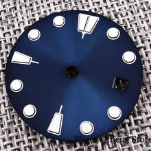 Часы Nologo 28,5 мм, синие/зеленые, стандартные, MIYOTA, автоматический механизм 2024 - купить недорого