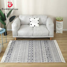 Burbuja Kiss-alfombra de estilo Simple para sala de estar, tapete de algodón y lino, tejido Manual para el hogar, para puerta, decoración de dormitorio 2024 - compra barato