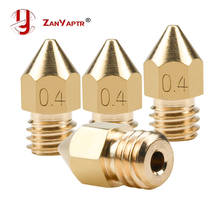 1Pc 3D Printer Brass Copper Nozzle Mixed Sizes 0.2/0.3/0.4/0.5/0.6/0.8/1.0mm Extruder Print Head For 1.75MM 3.0MM MK8 Makerbot 2024 - buy cheap