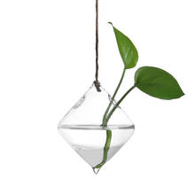 Flower Hanging Vase Glass Planter Plant Terrarium Container Garden Home Wedding Decor Hanging Glass Ball Vase Flower 2024 - buy cheap