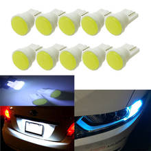 Lámpara LED COB W5W 168 para Interior de coche, Bombilla lateral para puerta de cuña, fuente de luz blanca, 10 Uds. 2024 - compra barato