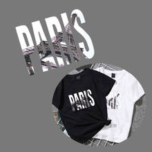 Fashion Paris Letter Patch for Clothing Heat Transfer Vinyl A-Level Washable Iron Stickers on T-shirt DIY Applique Thermal Press 2024 - buy cheap