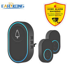 Intelligent Wireless Doorbell Home Welcome Doorbell Waterproof 300m Remote Smart Door Bell Chime EU UK US Plug Optional 2024 - buy cheap
