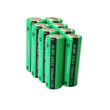 8pcs/lot PKCELL 1.2V 1300mAh 4/5AA Ni-MH Battery 1.2 Volt NiMh Rechargeable Battery For Building Battery Packs Flat Top 2024 - buy cheap