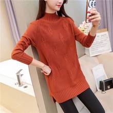 Vy1069 2020 spring autumn winter new women fashion casual warm nice Sweater woman female OL Big size long sleeve turtleneck 2024 - buy cheap