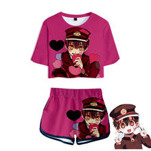 2020 Fashion New Toilet-bound Jibaku Shounen Hanako-kun Hanako kun T-shirt cosplay costume short Tees anime cosplay suits 2024 - buy cheap