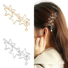 Aesthetic Love Heart Star Hairpins For Women Trendy Hair Jewelry Wedding Bride Hair Clip Decoration Accessories Korea Style 2024 - buy cheap