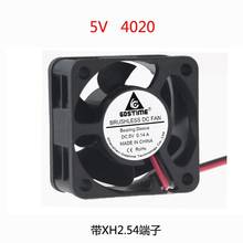 2pcs/lot air vent 40x40x20mm DC5V low noise dc brushless cooling fan 4020 5v dc mini cooling fan 2024 - buy cheap