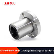 LMF6UU-rodamiento de bolas lineal para impresora 3D, 1 pieza, LMF6UU, brida redonda, 6mm, LMF6, SMF6UU 2024 - compra barato