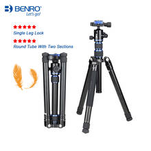 Benro PA19AK Tripod Kit Aluminum Travel Reflexed Camera Stand For Canon Nikon Micro DSLR With BallHead 5 Section 2024 - buy cheap