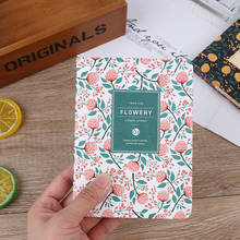 HOT!2020 Notebook School Office Supplies Kawaii Stationery Paper Floral Flower Schedule Book Diary Weekly Planner 2024 - buy cheap