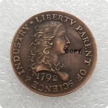 USA 1792 BIRCH LARGE CENT GALLERY MINT Coin COPY commemorative coins-replica coins medal coins collectibles 2024 - buy cheap