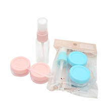 Travel Mini Make Up Container Bottle Plastic Transparent Empty Spray Pump Jars Eyeshadow Makeup Tool 4Pcs/Pack Liquid Funnel 2024 - buy cheap