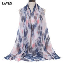 Bufanda de algodón con borlas para mujer, hiyab musulmán, elegante, a la moda, chal, nueva 2024 - compra barato