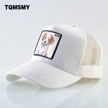 Unisex summer mesh cap men Embroidery puppy Baseball Cap spring Hip Hop bone casual Snapback Caps women sun Visor Trucker hat 2024 - buy cheap