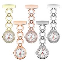 10pcs/lot Fashion Unisex Trend Alloy Metal Crystal Stone Women Mens Nurse Doctor Hospital Workers Officers Quartz Gift Watches 2024 - buy cheap