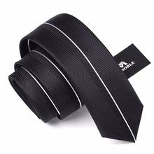 Alta qualidade 2021 novo estilo coreano moda casual seda gravatas para designers marca magro negócio gravata 6cm caixa de presente casamento 2024 - compre barato