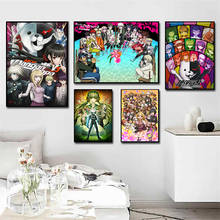 Anime Danganronpa Wall Posters Study Living Room Home Decor Comic Exhibition Wall Art Painting 2024 - buy cheap