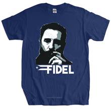 Male Black Tshirt Fidel Castro T-Shirt Cuba Rip Revolution Communist Che Guevara Fashion Unisex Teeshirt Euro Size 2024 - buy cheap