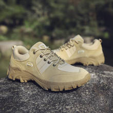 Men Desert Military Tactical Boots Male Outdoor Waterproof Hiking Shoes Men Sneakers For Men Non-slip Wear Sports Climbing Shoes 2024 - buy cheap