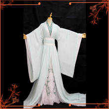 Shi Qingxuan Cosplay Tian Guan Ci Fu White Long Cosplay Costme Anime Halloween Costumes for Adult Unisex Hanfu Chinese Costume 2024 - buy cheap