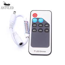 Mini Led Remote Controller 9 Keys RF Wireless Controller Dimmer For 3528 5050 Single Color Led Strip Lights Tape Light DC 5-24V 2024 - buy cheap