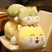 Almohada de felpa de gato suave de 55/75/95cm, muñeco de gato de dibujos animados, almohada para dormir, cojín, regalos a amigas para bebés 2024 - compra barato