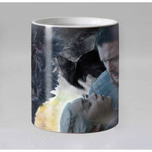 Heat sensitive coffee mugs  ceramic magic Color changing tea cup mug best gift for friends 2024 - buy cheap