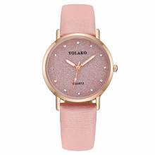 Women Romantic Starry Sky Diamond Wrist Watches Casual Luxury Leather Rhinestone Quartz Watches Relogio Feminino 2024 - buy cheap
