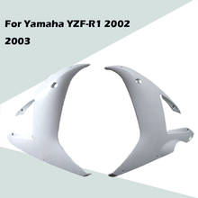 Cubierta lateral izquierda y derecha sin pintar para motocicleta, carenado de inyección ABS, accesorios modificados para Yamaha YZF-R1 2002 2003 2024 - compra barato