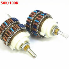2 channels Volume potentiometer 50K/100KDale 24 Step shunt volume potentiom for amplifier Better than alps free shipping 2024 - buy cheap