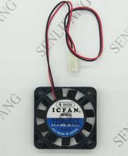 Бесплатная доставка ICFAN 0406-12V DC 12V 0.09A 40x40x06mm квадратный вентилятор сервера 2024 - купить недорого