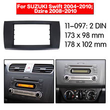 Car Radio frame Audio Fascia For SUZUKI Swift 2004 - 2010; Dzire 2008 - 2010 Car Stereo Radio Fascia Panel Installation Adapter 2024 - buy cheap