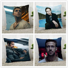 High Quality Custom Decorative Pillowcase Ryan Gosling Square Zippered Pillow Cover Print Your image 20*20cm,35*35cm,40*40cm 2024 - buy cheap