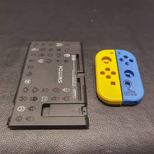 Для Nintendo Switch консоль Joycon Замена Ограниченная серия Корпус крышка чехла для Nitendo переключатель черная крышка для задней панели с рисунком лицевой чехол 2024 - купить недорого