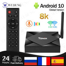 Tanix-Dispositivo de TV inteligente TX6S, decodificador con Android 10,0, Allwinner H616, Chip 2,4 y 5,8G, WiFi Dual, Bluetooth 4,0, 8K, HD 2024 - compra barato