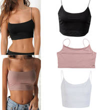 Women's Sleeveless Tank Tops Cami Sleeveless T-Shirt Summer vest Crop Top Blouse 2024 - buy cheap