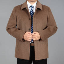 XXXL XXXXL Casual Men' s Woolen New Arrivals Full Winter For Male Wool Overcoat 50% Off Men Jackets Coat 2024 - buy cheap