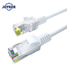 JOYKER Lan кабель Cat6 Ethernet кабель сетевой кабель 4 витая пара патч-корд интернет UTP Cat6 Lan кабель Ethernet RJ45 2024 - купить недорого