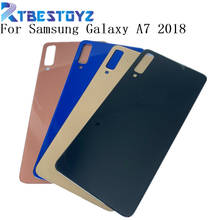 Original Back Cover Battery Case For Samsung Galaxy A7 2018 A750 Rear Housing Cover 3D Glass Cover For Galaxy A750 A750F 2024 - buy cheap