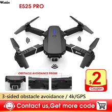 E525 PRO RC Quadcopter Profissional Obstacle Avoidance Drone Dual Camera 1080P 4K Fixed Height Mini Dron Helicopter Toy 2024 - buy cheap