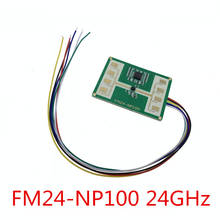 Новый и оригинальный FM24-NP100 24GHz микроволновый радиолокатор 24G радар Датчик уровня тела радар демонстрация FMCW 2024 - купить недорого