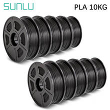 SUNLU PLA 3D Printing Filament 10KG  1KG A Roll 1.75mm Filament For 3D Printer And 3D Pen Eco-friendly Material Safe To Children 2024 - buy cheap