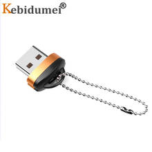 Kebidumei-Mini USB 2,0, lector de tarjetas Micro SD, adaptador TF OTG para PC, portátil, cámara de teléfono de plástico, tarjeta de memoria TF 2024 - compra barato