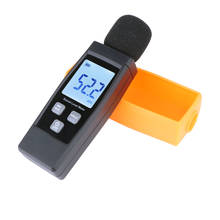 Medidor de nivel de sonido Digital LCD DB Meters 30-130dBA, medidor de volumen de ruido, Decibel, probador de monitoreo con modo de retención de datos Max/Min 2024 - compra barato