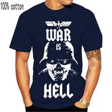 2020 Newest Letter Print Cartoon War Is Hell Wehrmacht Landser Zombie Undead War Hell Rocker - T Shirt # 18527 Design T-Shirt 2024 - buy cheap