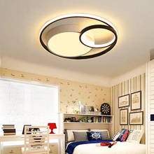 Nuevo candelabro Led redondo regulable moderno para sala de estar dormitorio cocina habitación control remoto lámpara de techo accesorios 2024 - compra barato