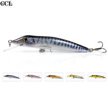 CCLTBA 4.9inch 13g Pike Minnow Lure Fishing Hard Plastic 3D Eyes Floating Jerkbait Wobbler Lures  Musky Bass Fishing Tackle 2024 - buy cheap