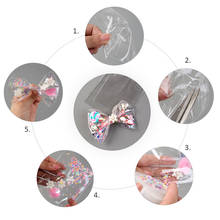 New 10Pcs 10x15cm Clear Transparent PVC Bag Package For DIY Craft Filling in Hair Bow Making,10Yc7877 2024 - buy cheap